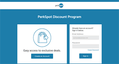 Desktop Screenshot of msta.perkspot.com