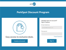 Tablet Screenshot of msta.perkspot.com