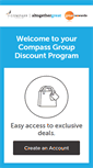 Mobile Screenshot of compassgroup.perkspot.com
