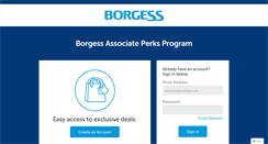 Desktop Screenshot of borgess.perkspot.com