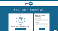 Desktop Screenshot of et.perkspot.com