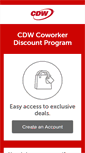 Mobile Screenshot of cdw.perkspot.com
