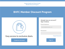 Tablet Screenshot of bhfc.perkspot.com