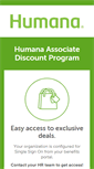 Mobile Screenshot of humana.perkspot.com