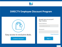 Tablet Screenshot of directv.perkspot.com