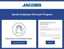 Tablet Screenshot of jacobs.perkspot.com