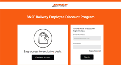 Desktop Screenshot of bnsf.perkspot.com